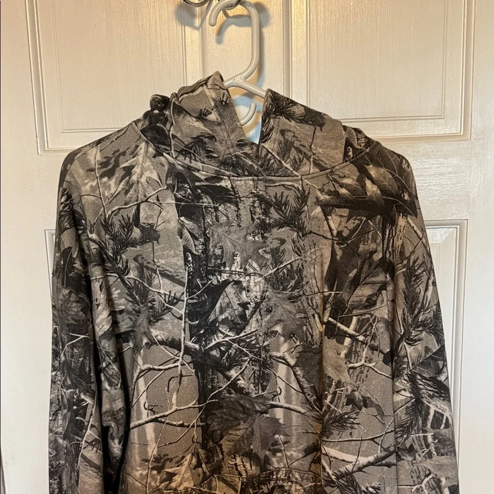 Men's Gray Camo Hoodie